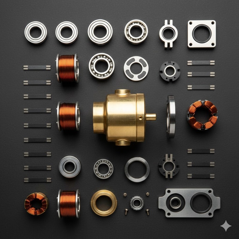 bơm quay máy pha 2n