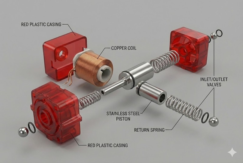 bơm rung máy pha 1