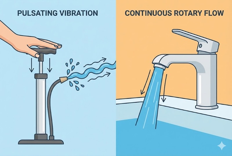 bơm rung máy pha 4