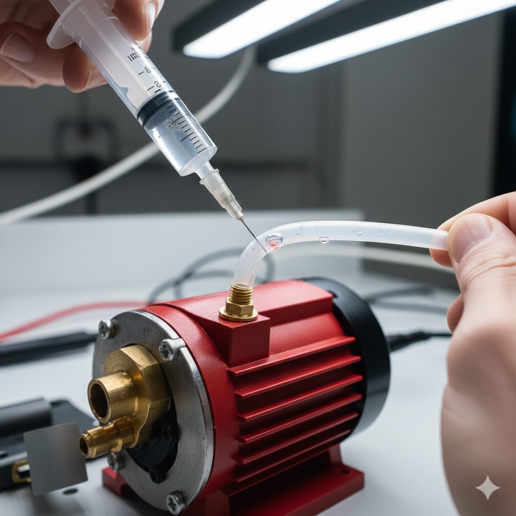 bơm rung máy pha 5