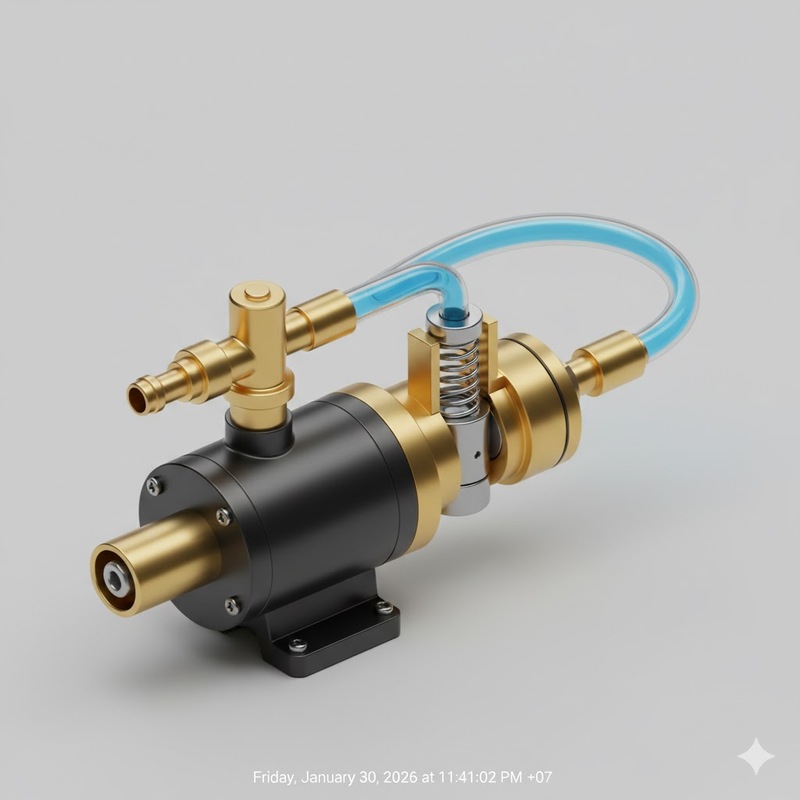 chỉnh áp suất máy pha 4