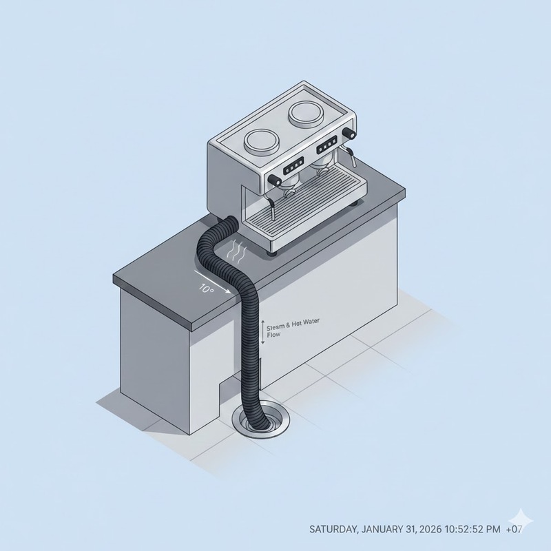 lắp đặt máy pha cafe3