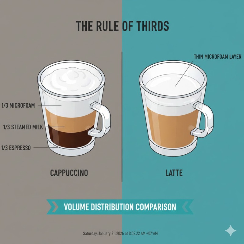 latte vs cappuccino 1