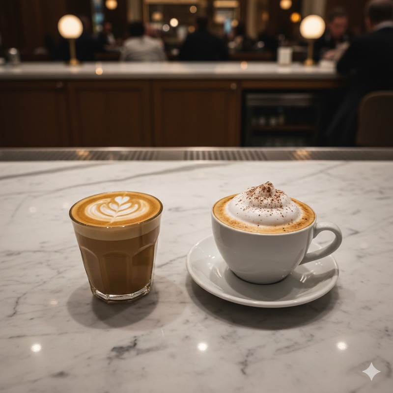 latte vs cappuccino 8