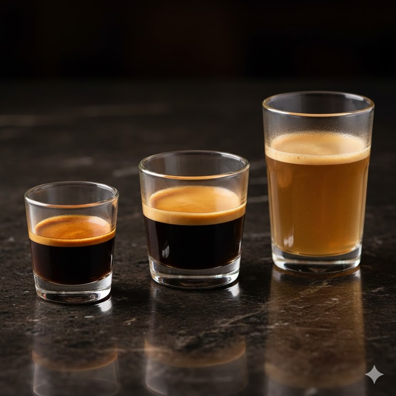 lungos vs ristrettos