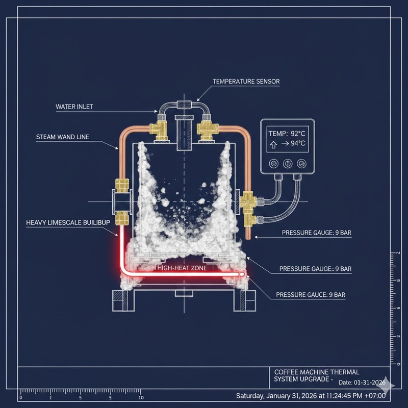 máy pha không ra nước 6