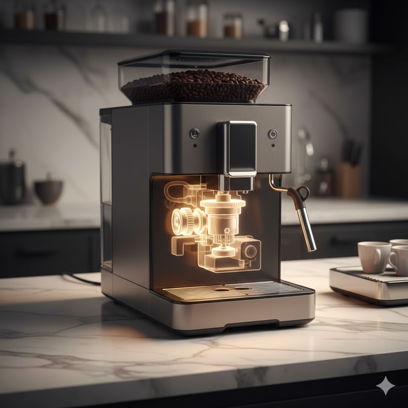 máy super automatic