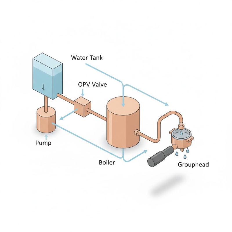 nguyên lý máy pha espresso 1