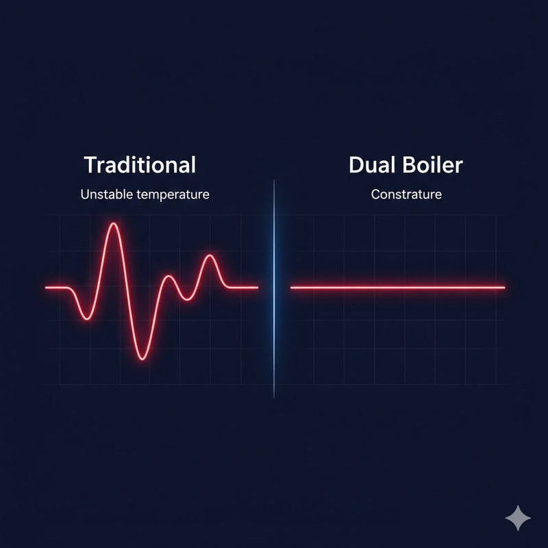 nồi hơi kép máy pha cà phê dual boiler 4