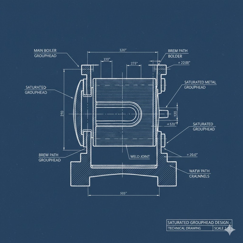 nồi hơi kép máy pha cà phê dual boiler 5