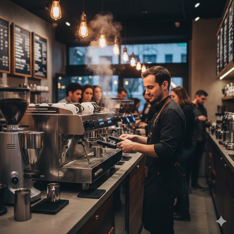 nồi hơi kép máy pha cà phê dual boiler 6