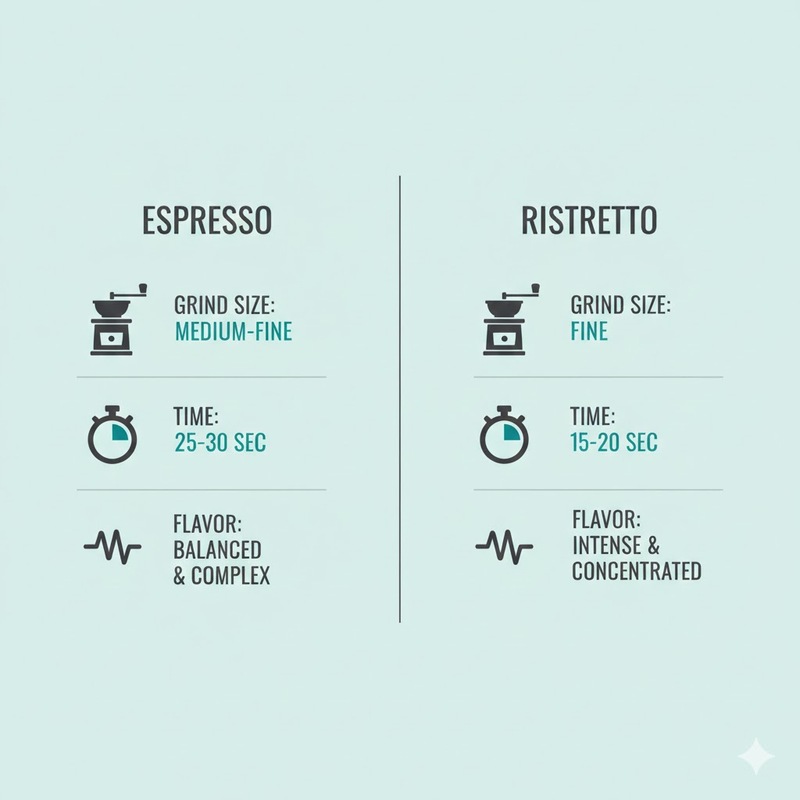 pha chế ristretto 5