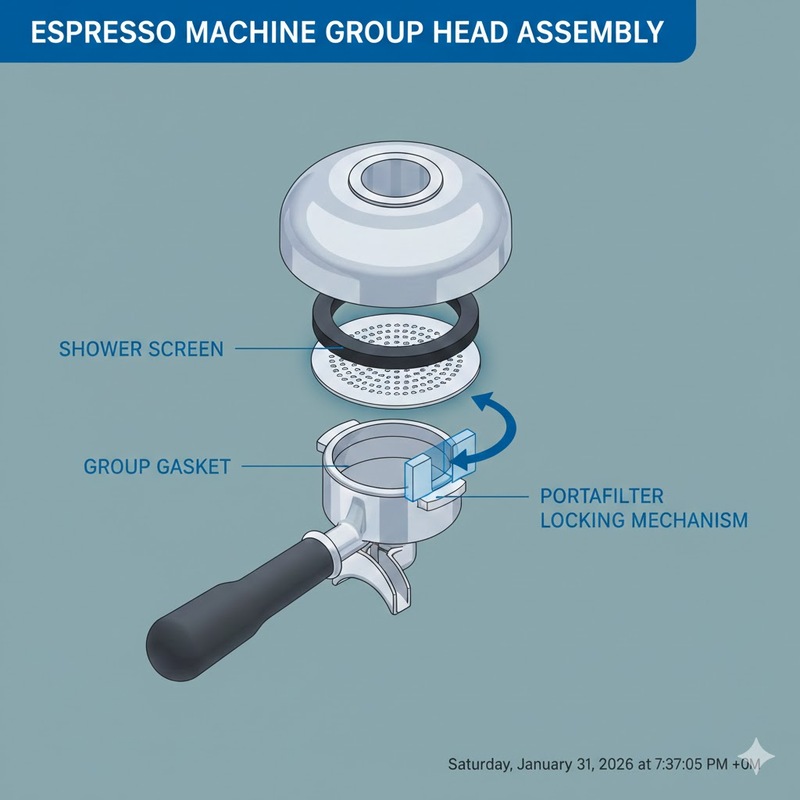 vệ sinh máy pha hàng ngày 2