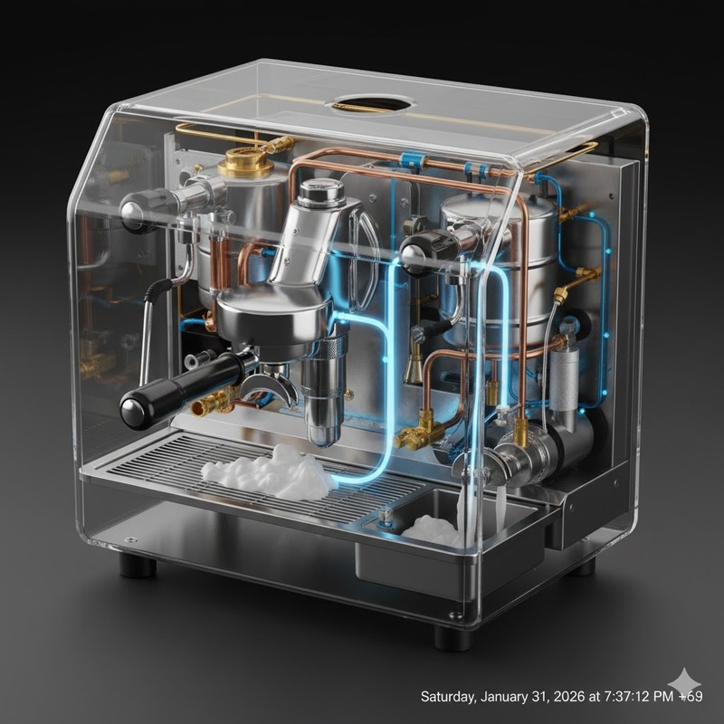 vệ sinh máy pha hàng ngày 3