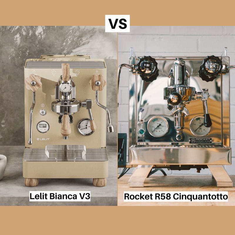Lelit Bianca V3 vs. Rocket R58 Cinquantotto