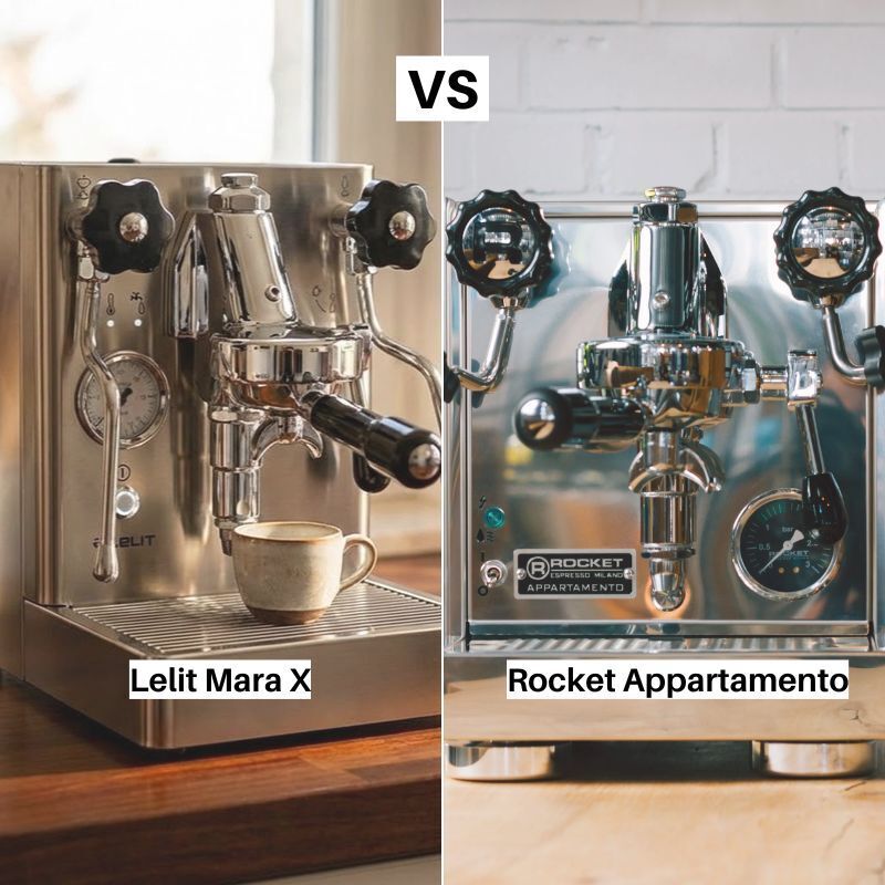 Rocket Appartamento vs. Lelit Mara X