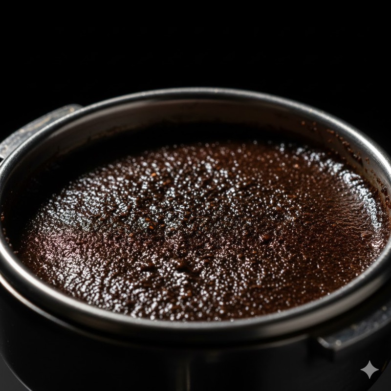 bã cà phê bị nhão 1