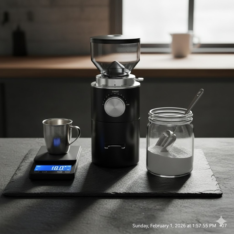 bã cà phê bị nhão 6