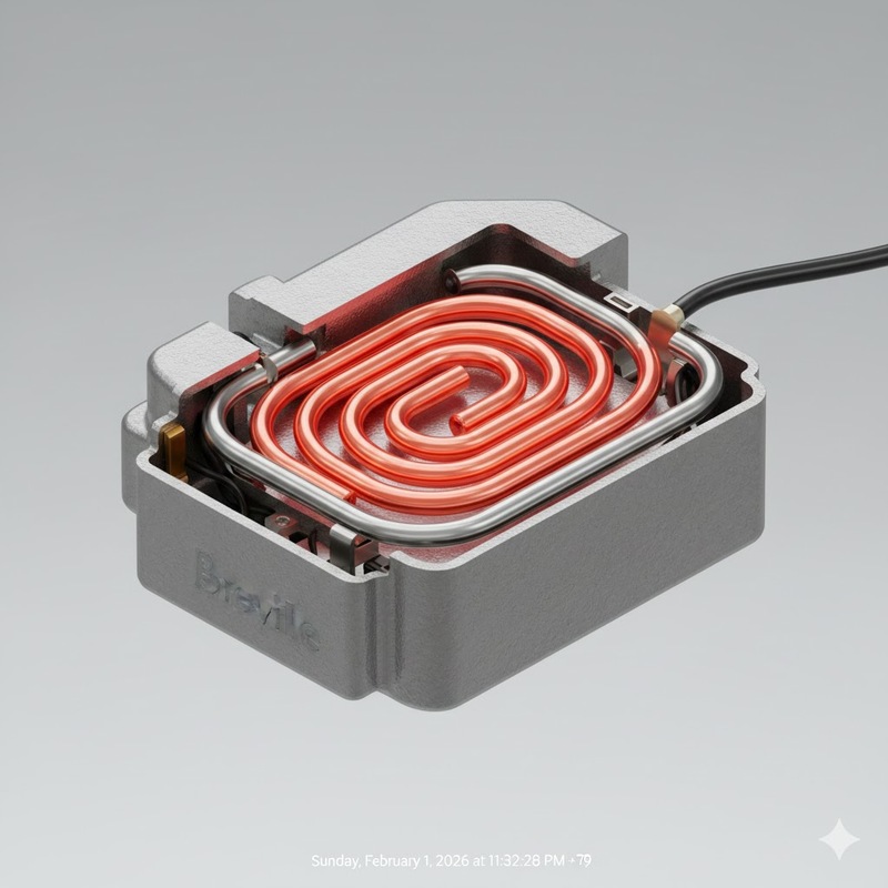 breville 870 nước không nóng 1