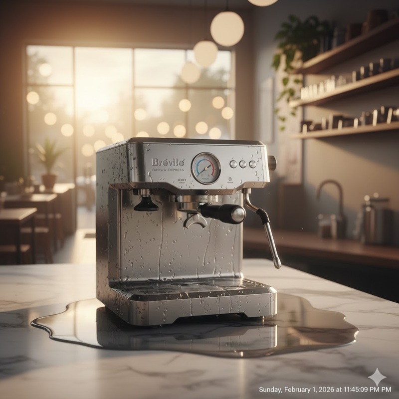 breville bị rò nước