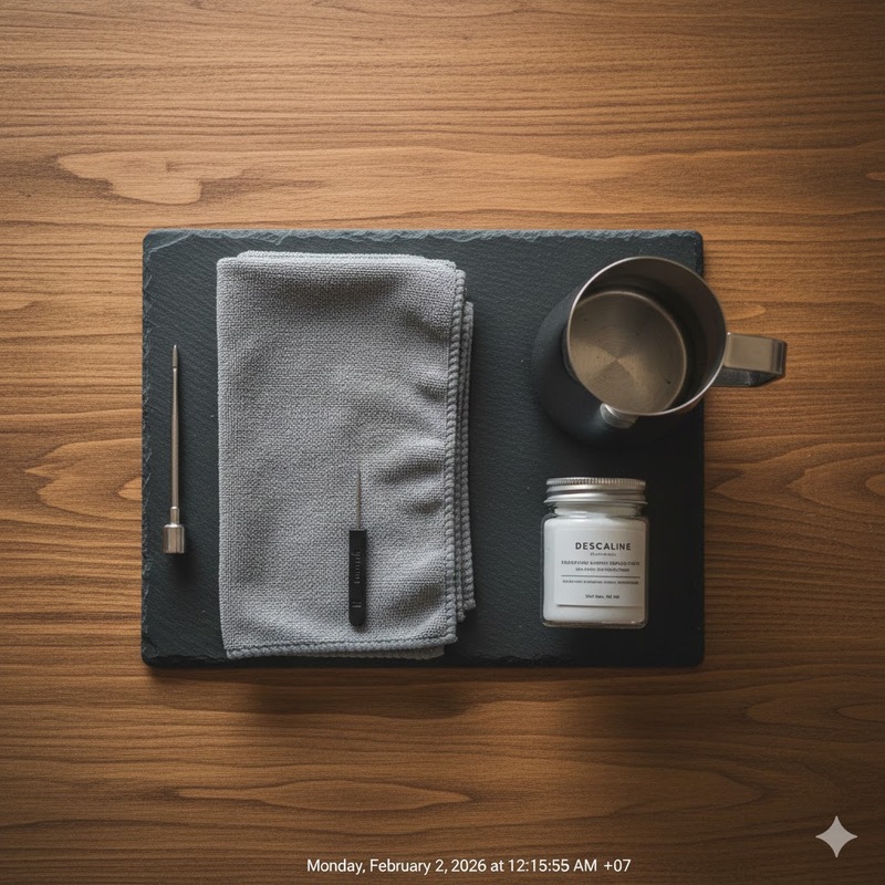 breville không ra hơi 6