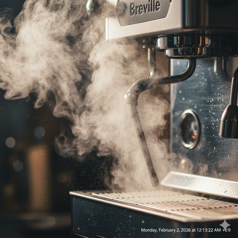 breville không ra hơi