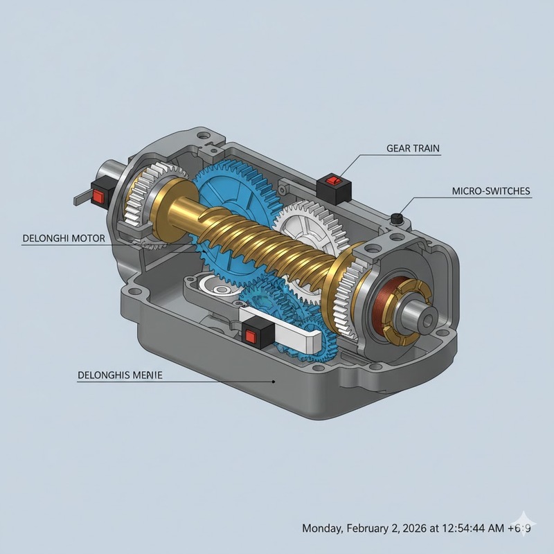 delonghi bị kẹt cối ép 2