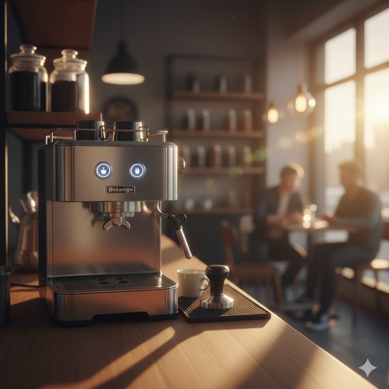 delonghi ec685 nháy 3 đèn 6