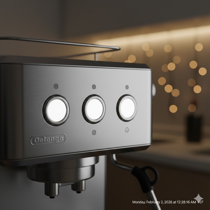 đèn cam máy pha delonghi 7