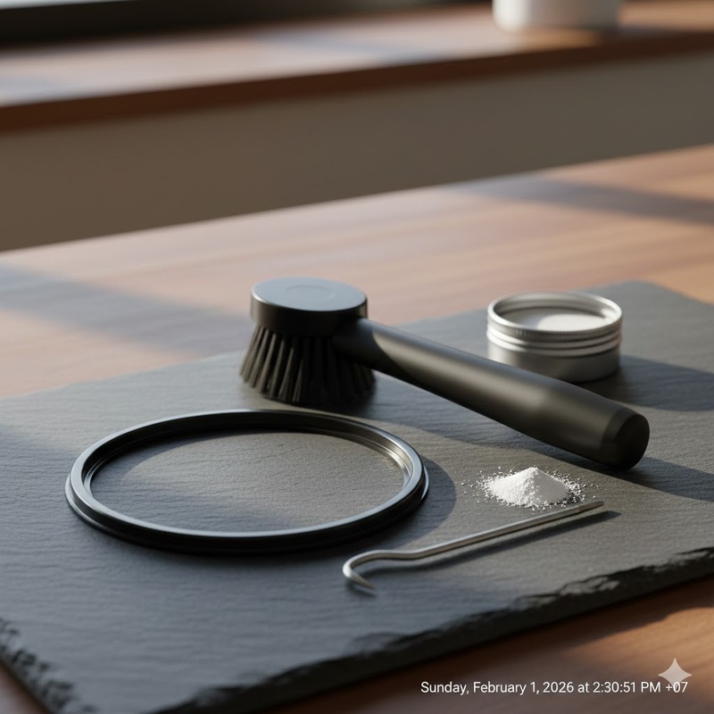 máy pha bị rò nước 5