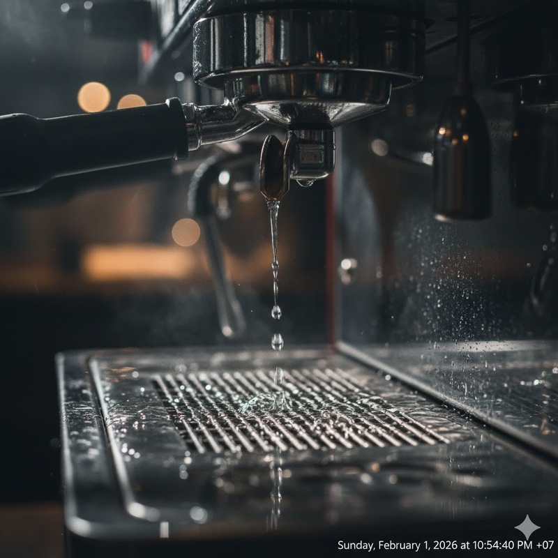 nước thải bị tràn