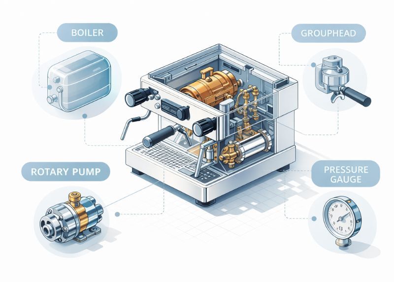 7 bước kiểm tra máy pha cà phê cũ 1