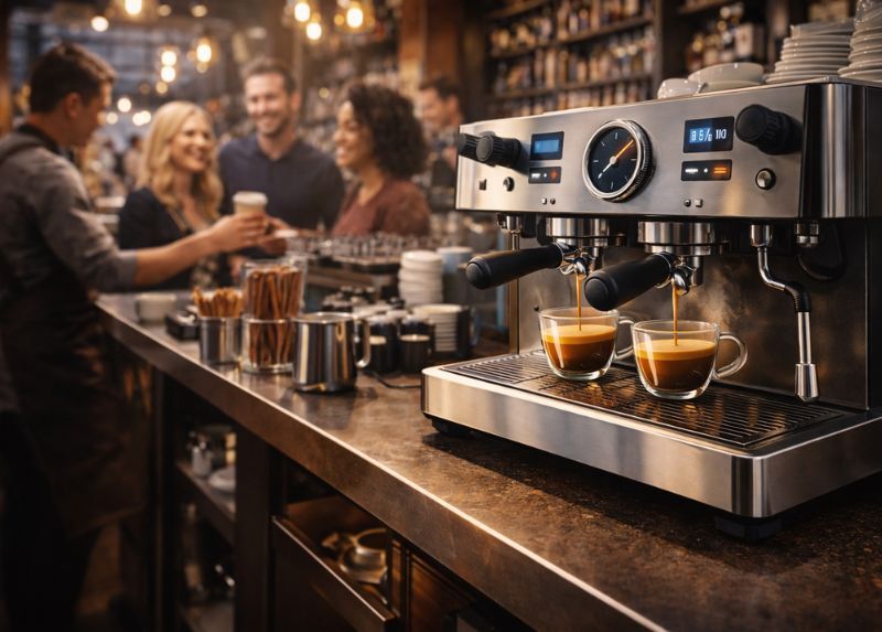 Bảng dự toán chi phí máy móc cho quán cà phê 6