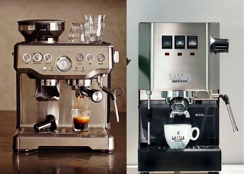 Breville 870 vs Gaggia Classic 16