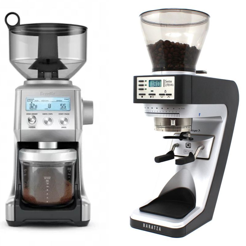 Breville Smart Grinder Pro vs Baratza Sette 270 10