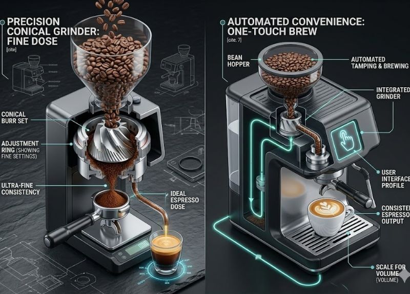 Breville vs Delonghi 7