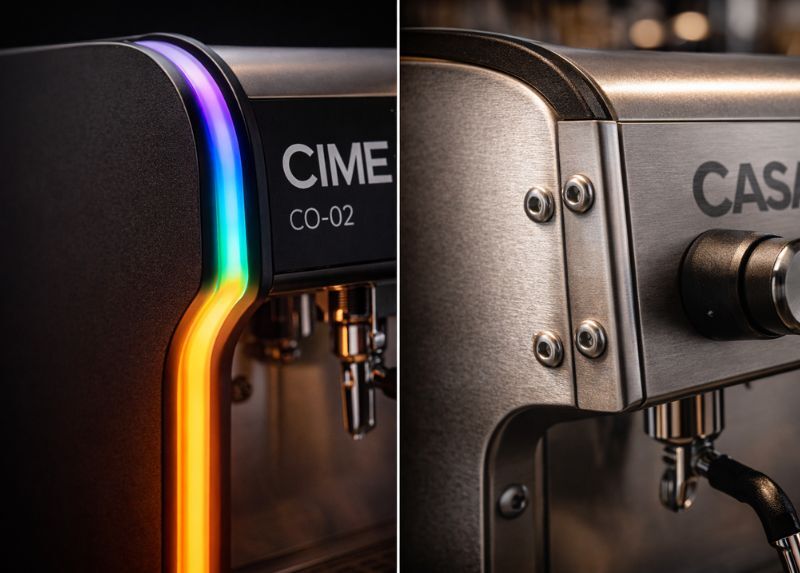 CIME CO-02 Light vs Casadio Undici 3