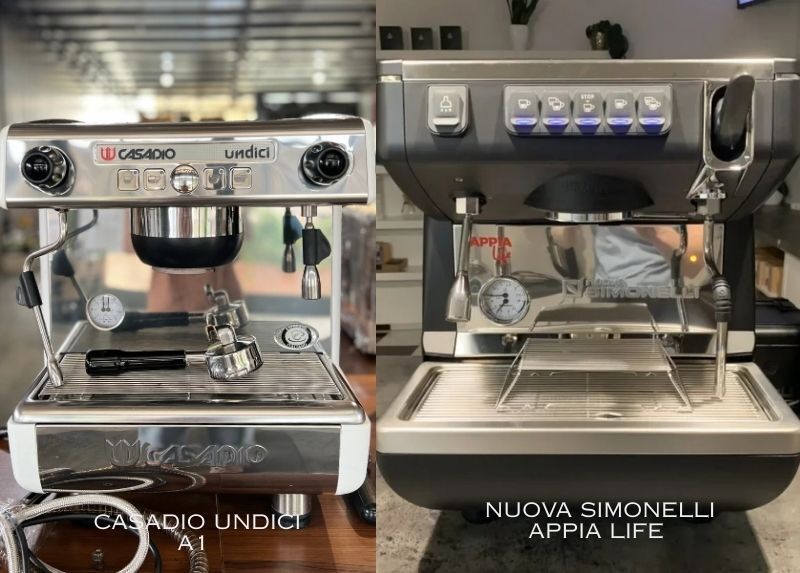 Casadio Undici A1 hay Nuova Simonelli Appia Life 5