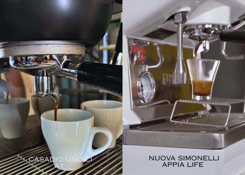 Casadio Undici A1 hay Nuova Simonelli Appia Life 7