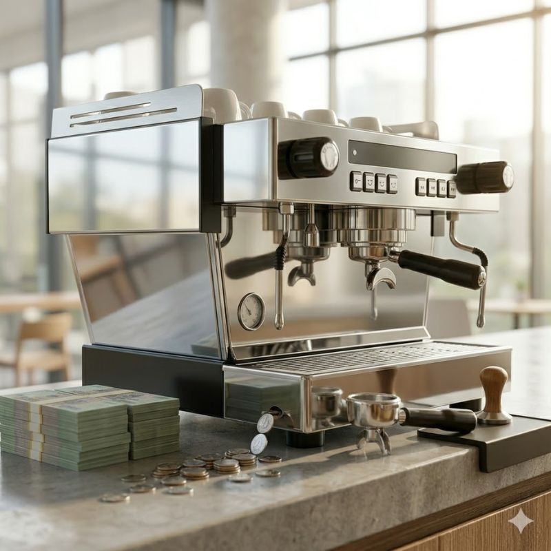 Có nên thuê máy pha cà phê cho quán