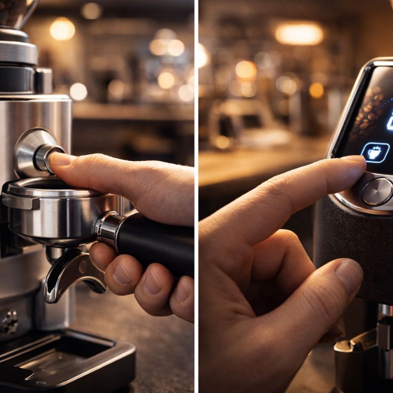 Compak K3 Touch vs Fiorenzato F4 Nano 7