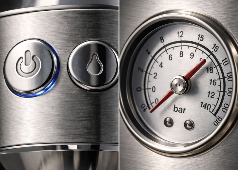 Delonghi EC685 vs Gemilai CRM 3605 2