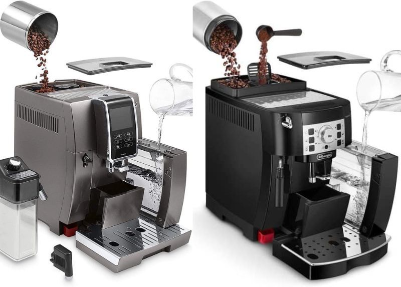 elonghi Magnifica S và Dinamica 5