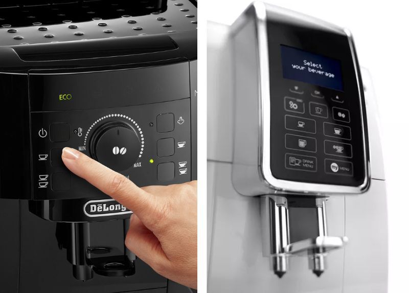 Delonghi Magnifica S và Dinamica 8