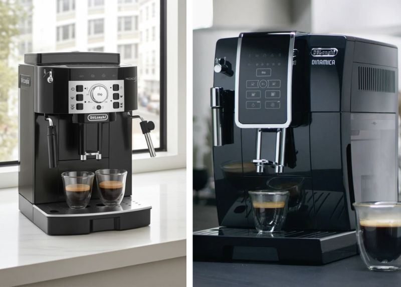 Delonghi Magnifica S và Dinamica 9