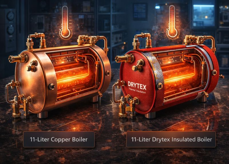 Faema E98 RE vs Nuova Simonelli Appia Life 2 Group 4