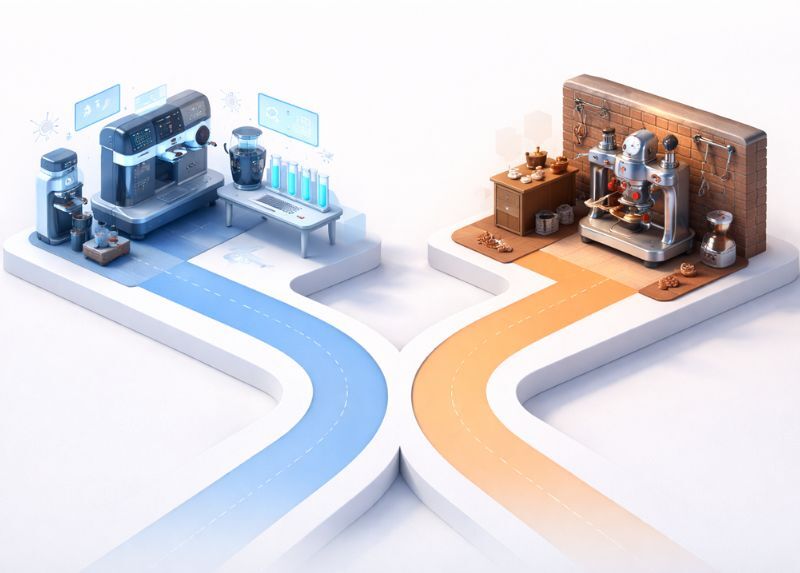 Flair 58 vs Cafelat Robot 1