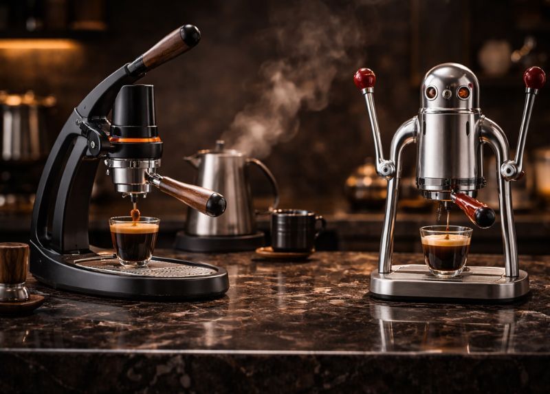 Flair 58 vs Cafelat Robot