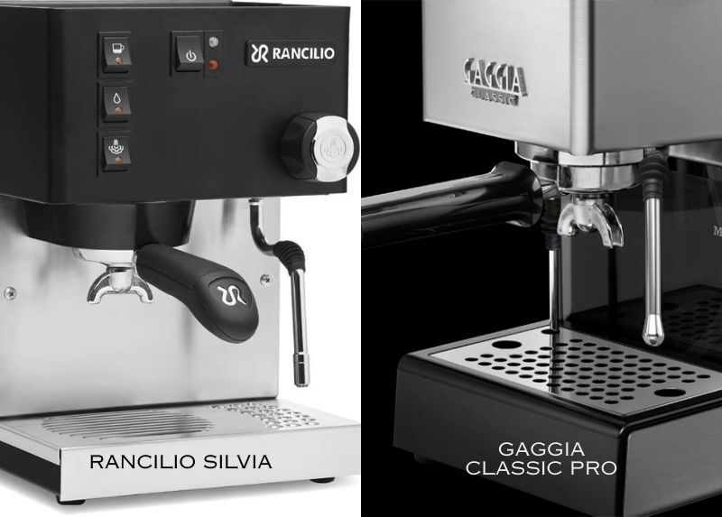 Gaggia Classic Pro vs Rancilio Silvia 1