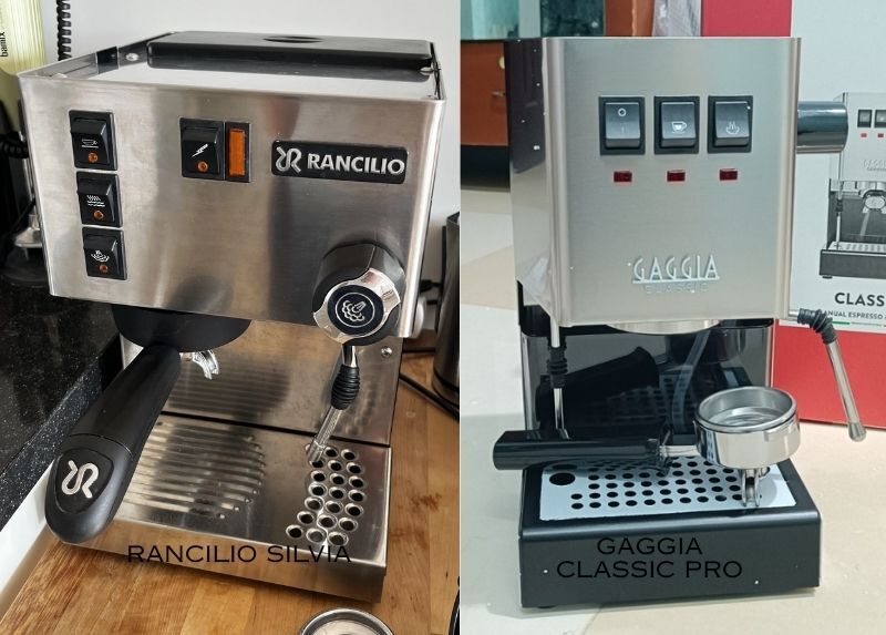 Gaggia Classic Pro vs Rancilio Silvia 10